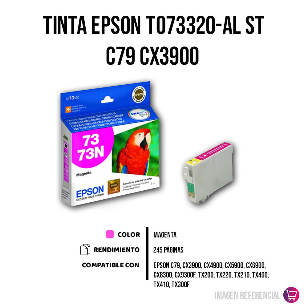 Tinta Epson T073320-Al St C79 Cx3900 Mag