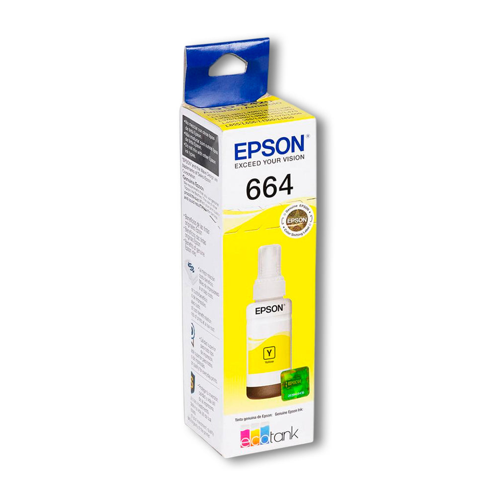 Tinta Epson T664420-Al Yellow 70ml L200, L210 Original