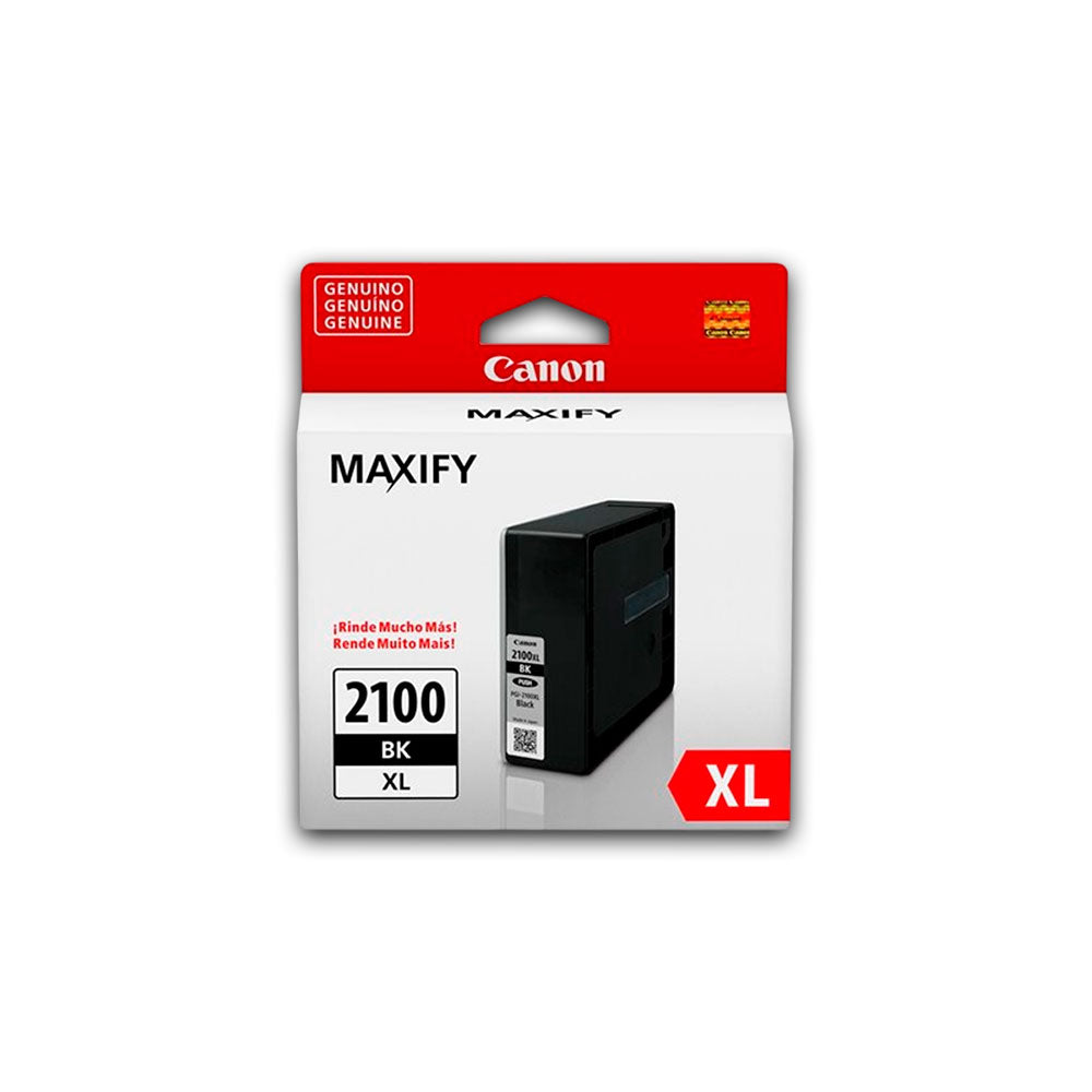 Tinta Canon Pgi-2100 Xl Black 1295 Pág. MB5310 Original