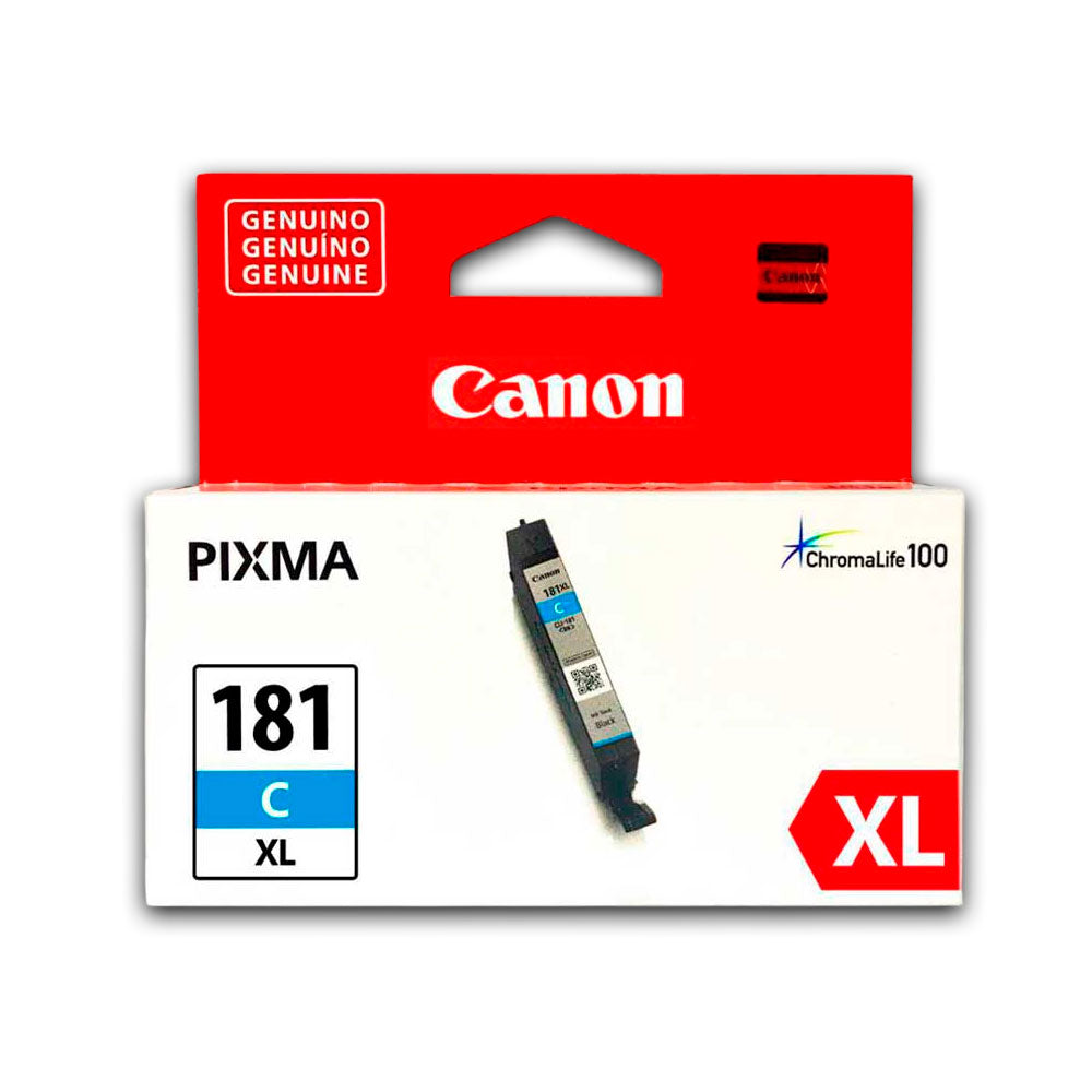 Tinta Canon Cli-181Xl Cyan 8.3ML TS6110 Original