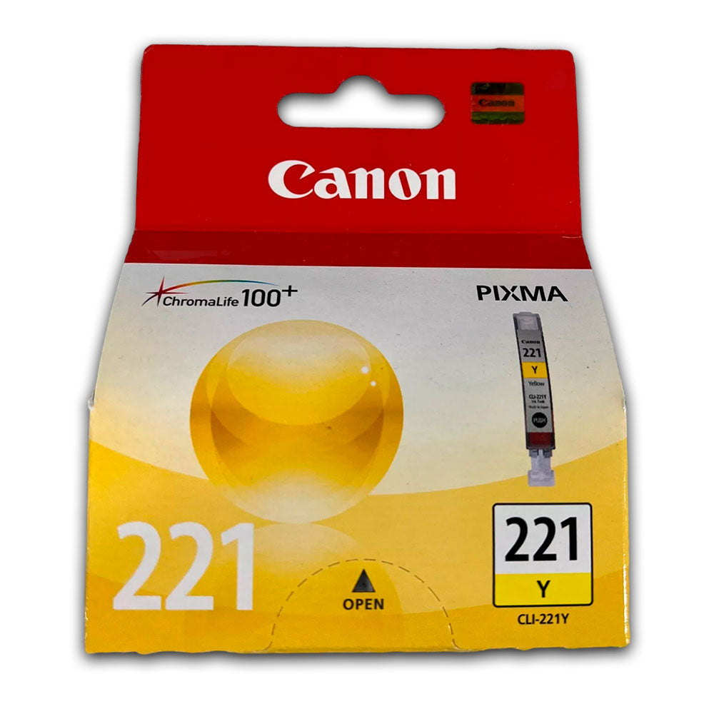 Tinta Canon Cli-221 Yellow 9ML iP3600 Original