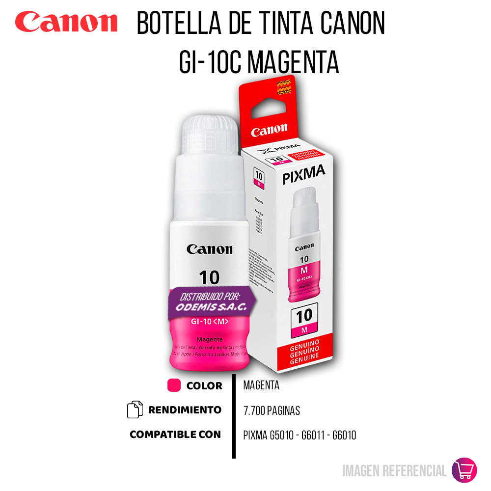 Tinta Canon Gi-10M Magenta 70ML G5010 Original