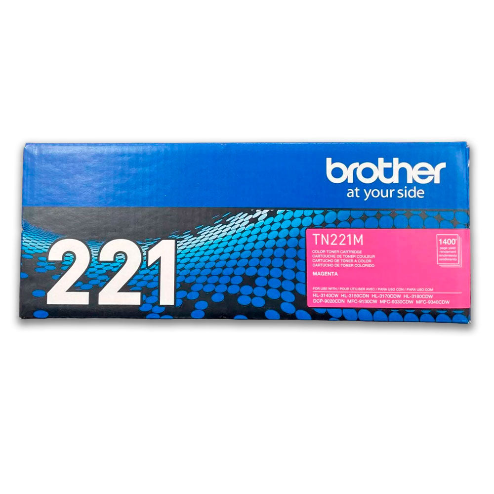Toner Brother Tn221M Magenta 1,400 Pág. l3270cdw Original