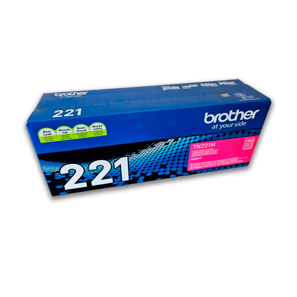 Toner Brother Tn221M Magenta 1,400 Pág. l3270cdw Original