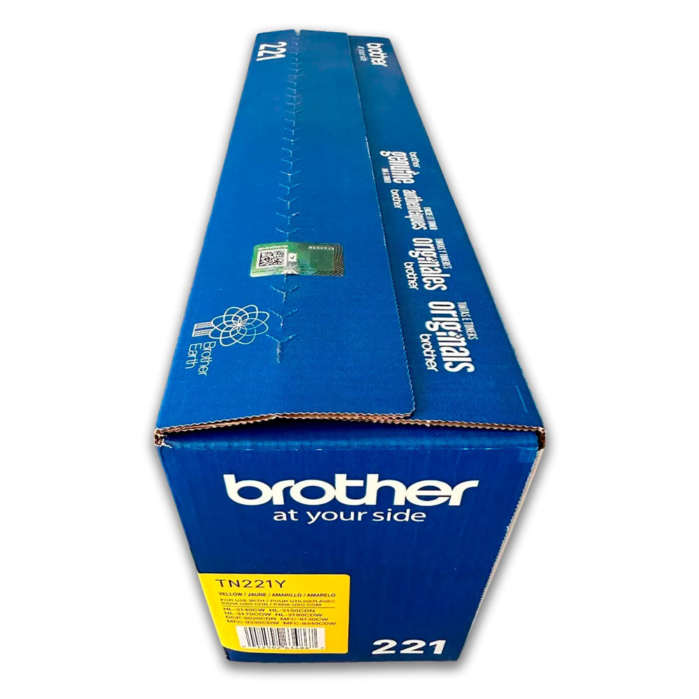 Toner Brother Tn221Y Yellow 1,400 Pág. l3270cdw Original