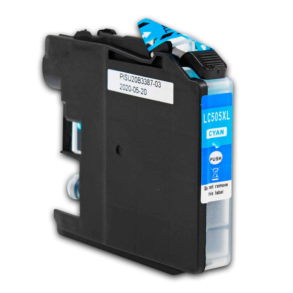 Tinta Brother Lc-505C Cian 1300 Pág. DCP-J100 Original