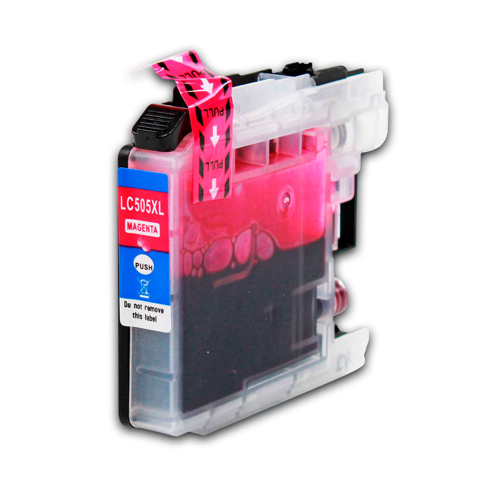 Tinta Brother Lc-505M Magenta 1300 Pág. DCP-J100 Original