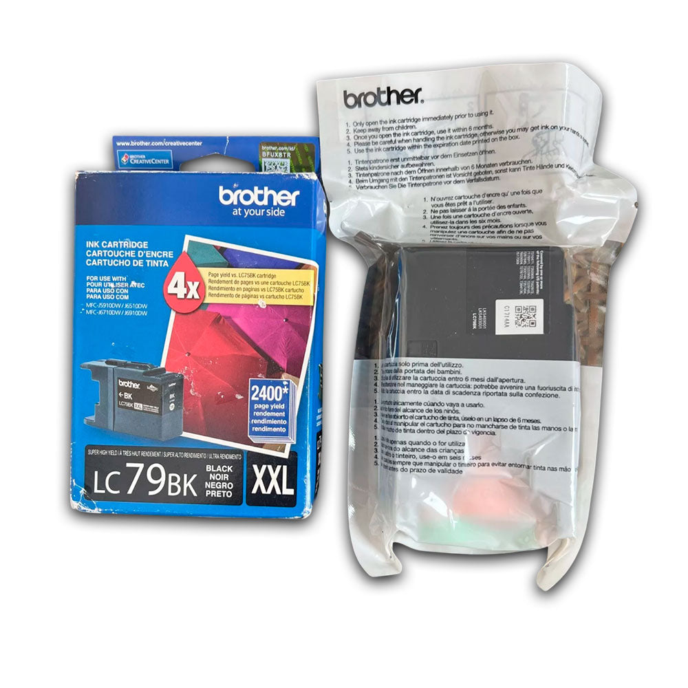 Tinta Brother Lc-79Bk Black 2400 Pág. MFC-J5910DW Original