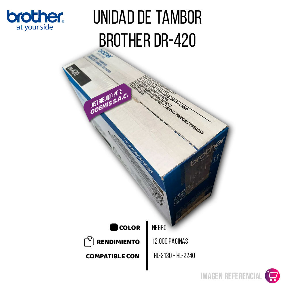Tambor Brother Dr420 12K Pág. HL2130 Original