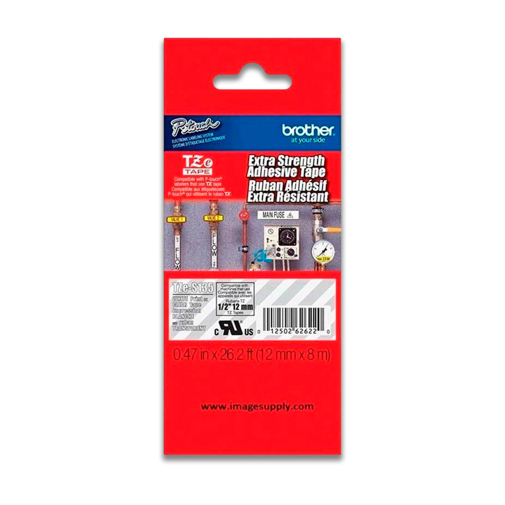 Cinta Brother Tze-S135 12mm x 8,00 M. PT-H110 Original