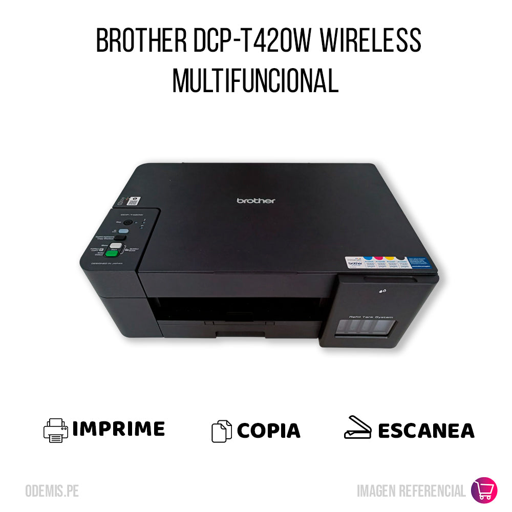 Impresora Brother Dcp-T420W Inyección De Tinta Original