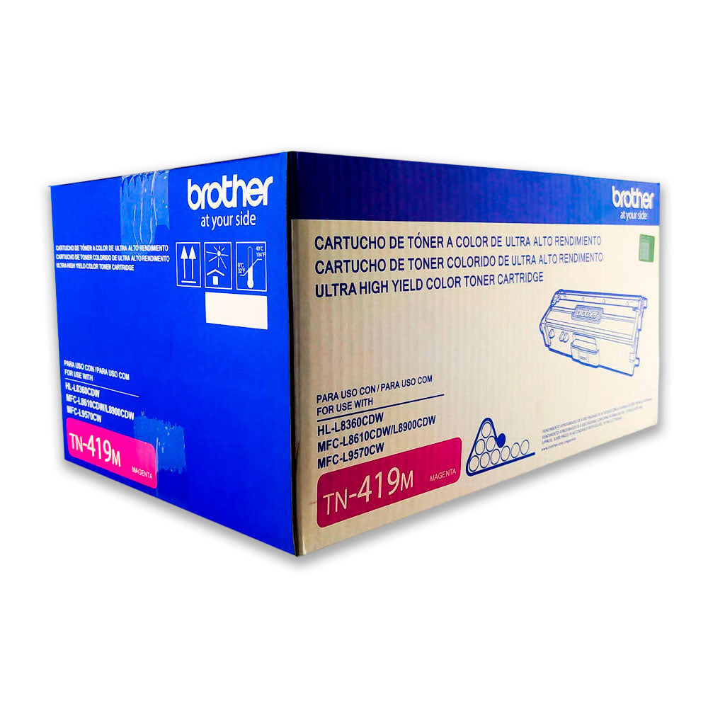 Toner Brother Tn-419M Magenta 9,000 Pág. L8360CDW Original