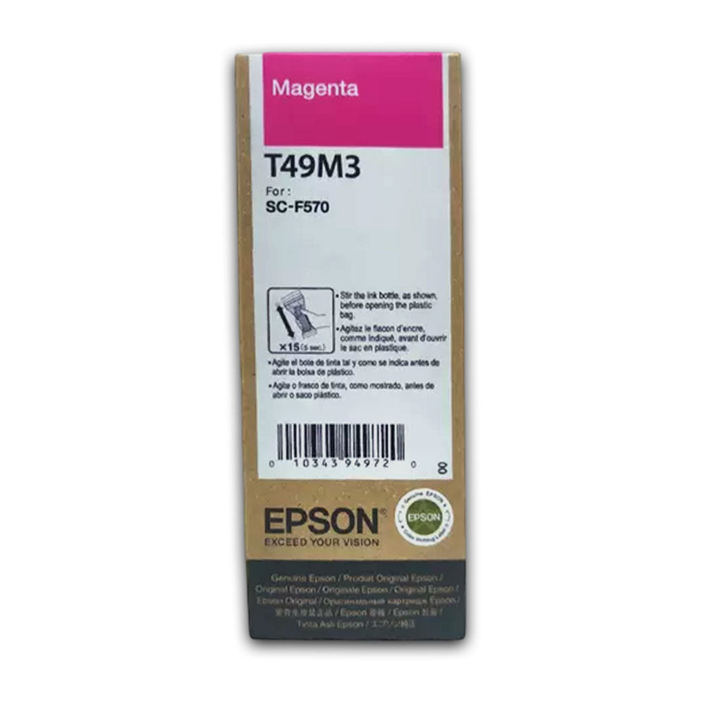 Tinta Epson T49M320 Magenta 140ml F570, F571 Original