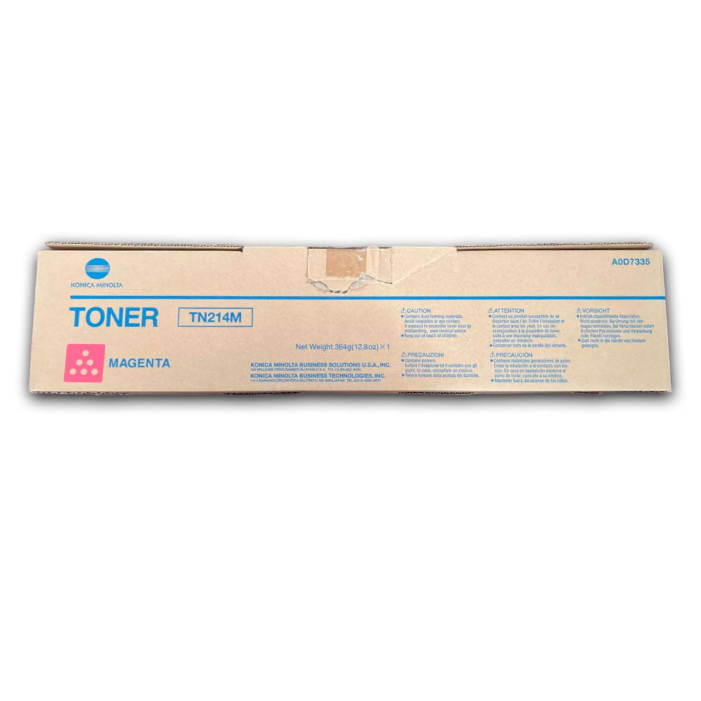 Toner Konica Minolta TN-214M Magenta 18,500 Pág. C200 Original