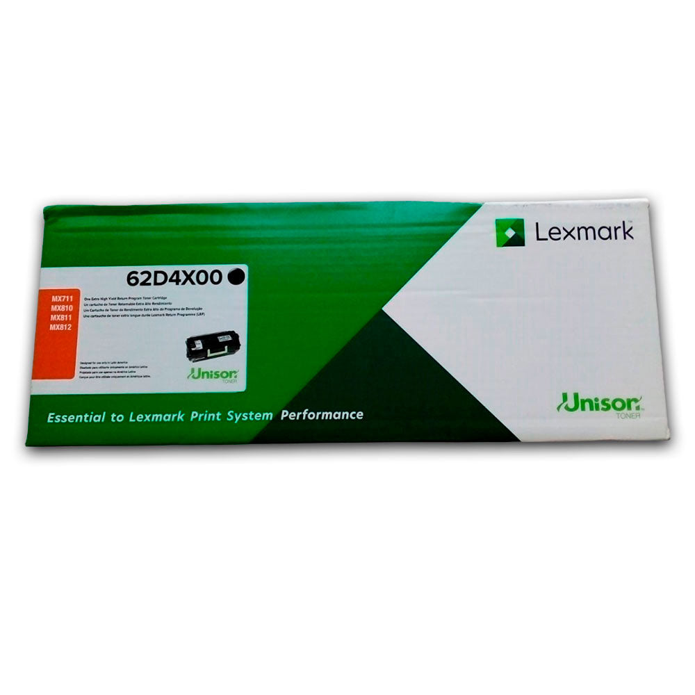 Toner Lexmark 62D4X00 Negro 45K Pág. MX711de Original