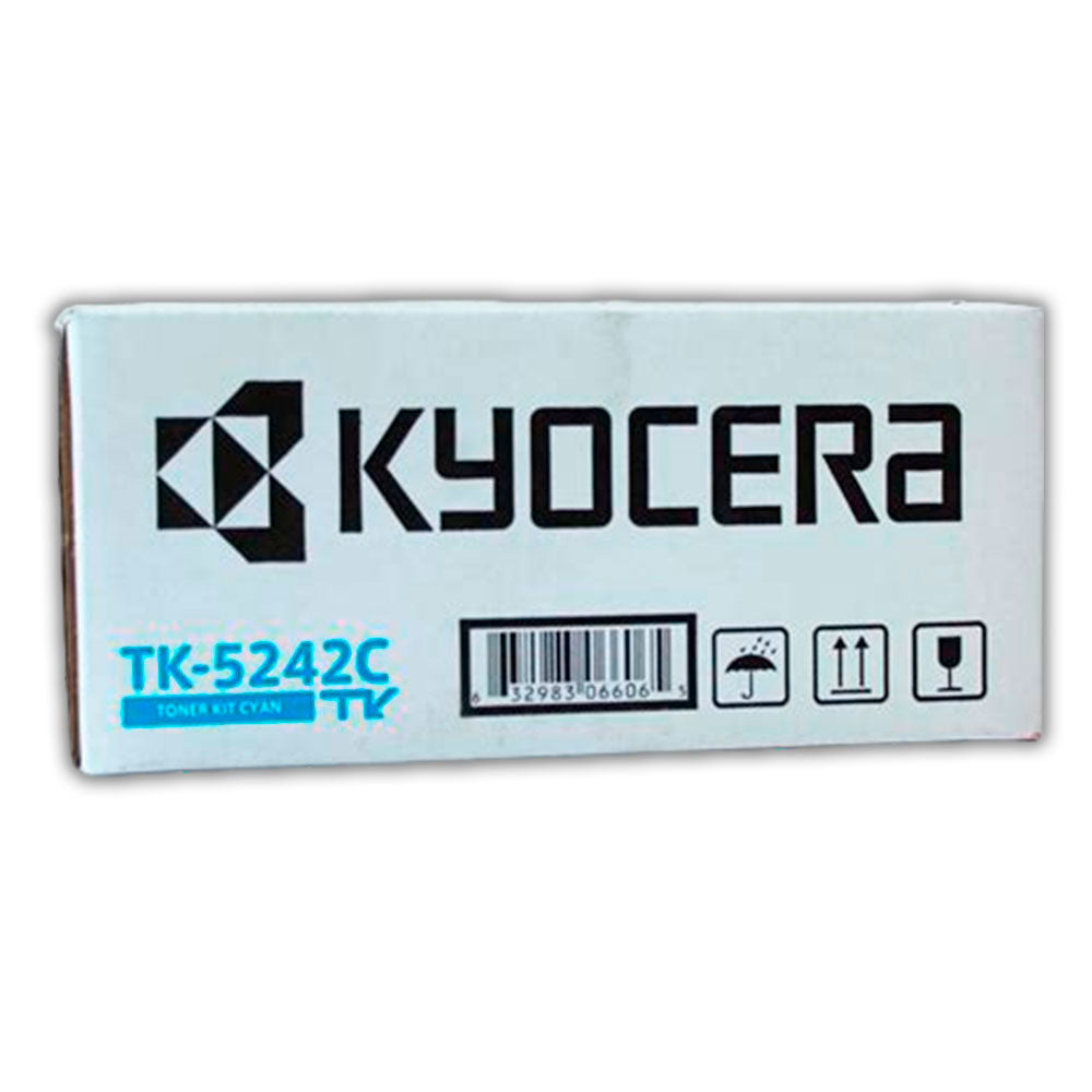Toner Kyocera TK-5242C Cian 3K Pág. Ecosys M5526CDW Original