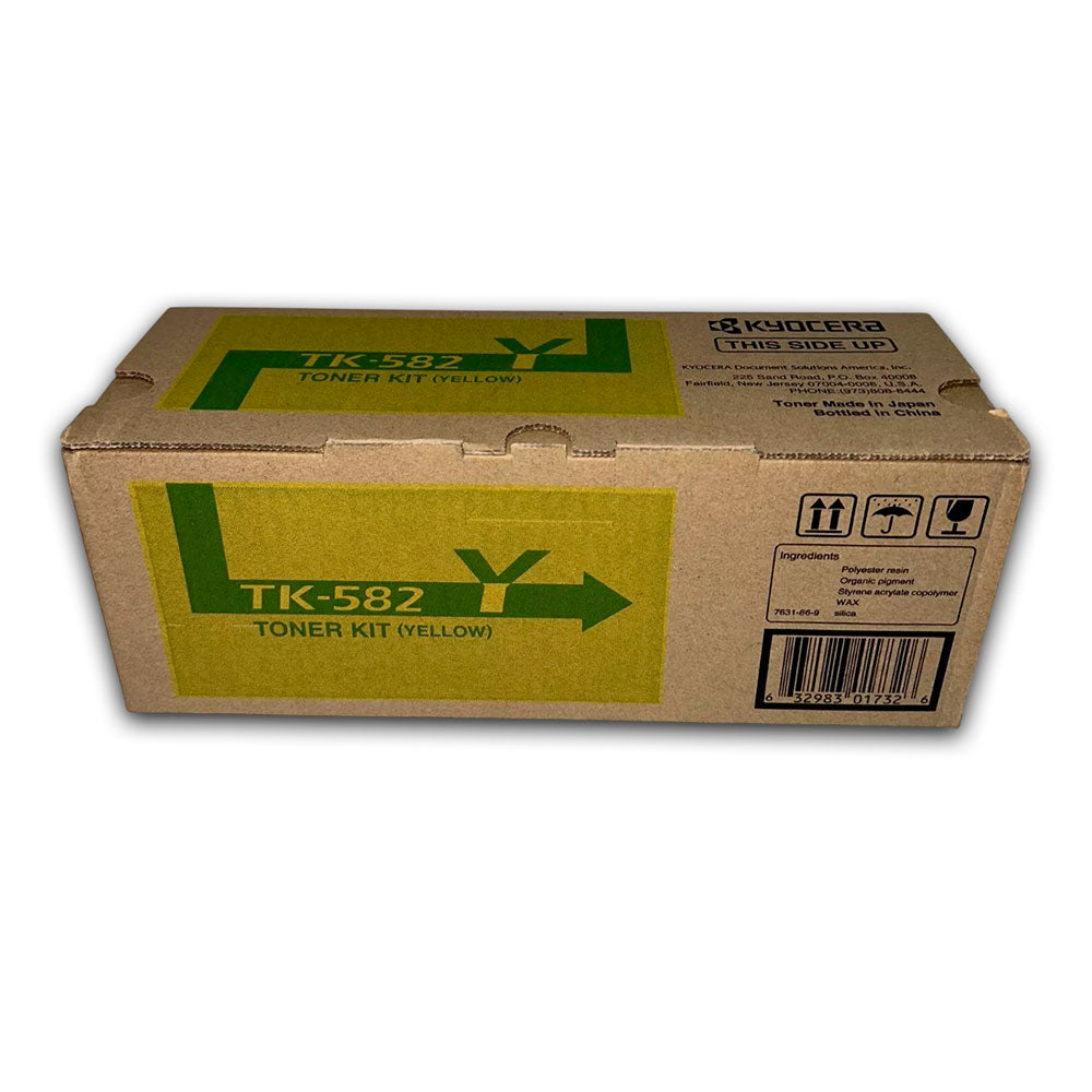Toner Kyocera TK-582Y Yellow 2.8K Pág. FS-C5150DN Original