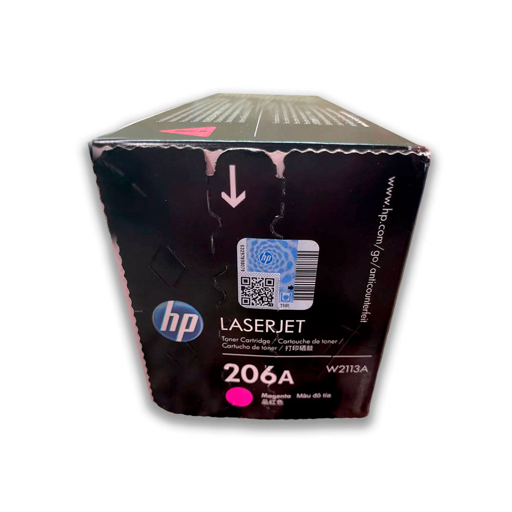 Toner Hp 206A Magenta W2113A 1250 Pág. M255 Original