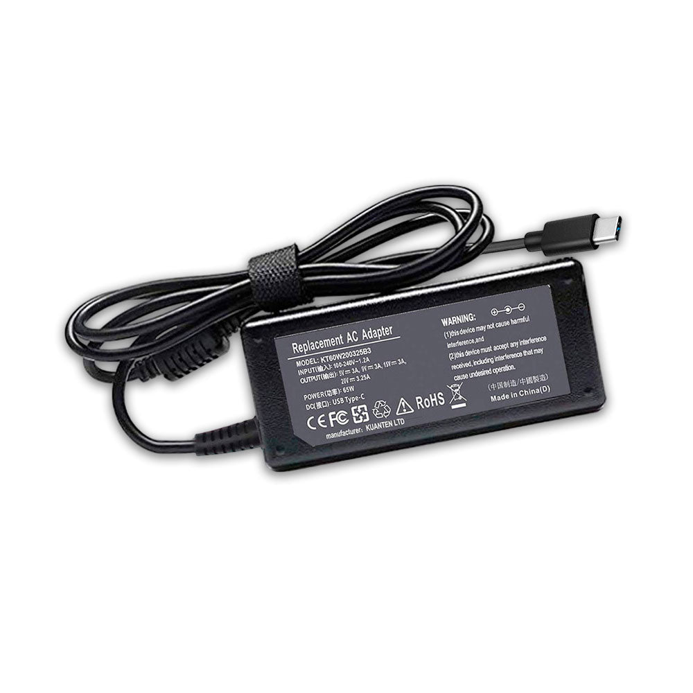 Cargador Gen. 5V 2A, 12V 3A, 15V 3A, 20V 2A TIPO C Compatible