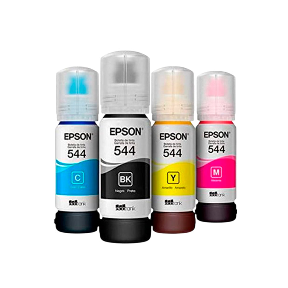Kit Tintas Epson T554 y T555 Negro y colores 70ml L8160 Original