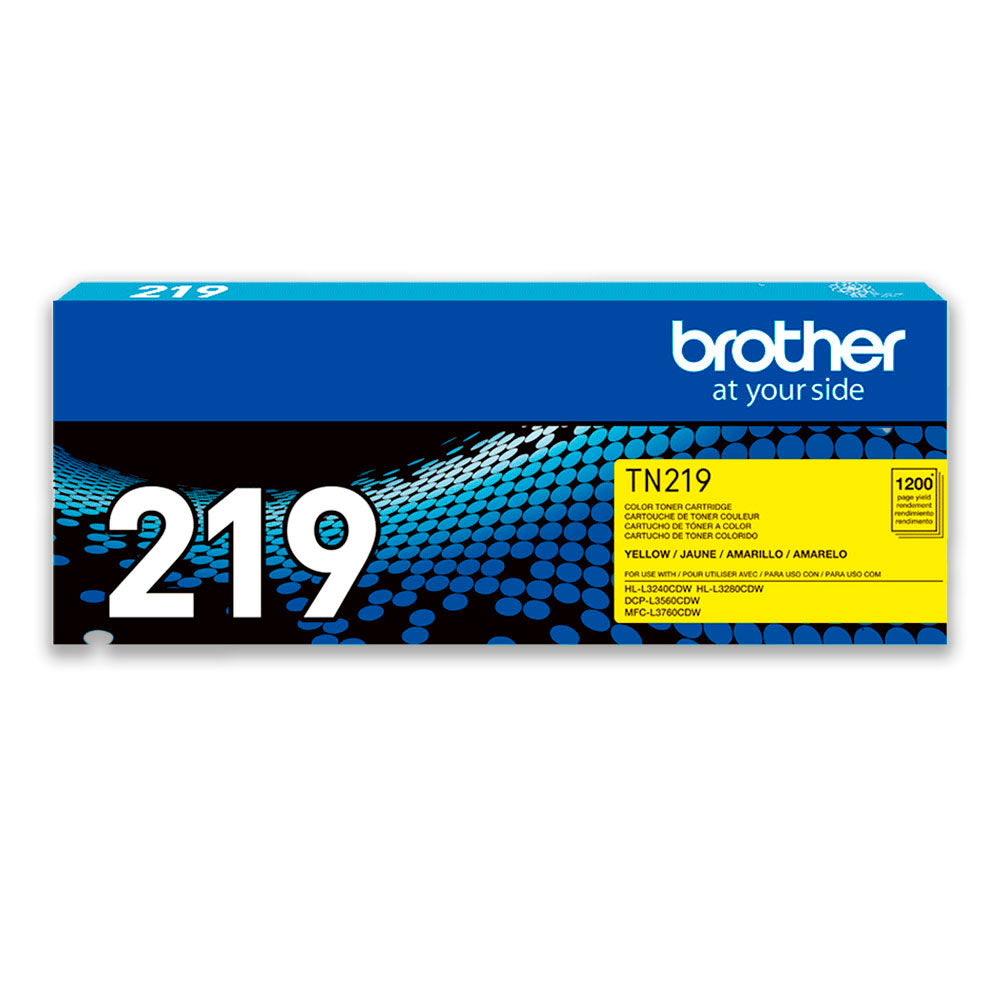 Toner Brother TN-219Y Yellow 1.2K Pag HL L3280CDW Original