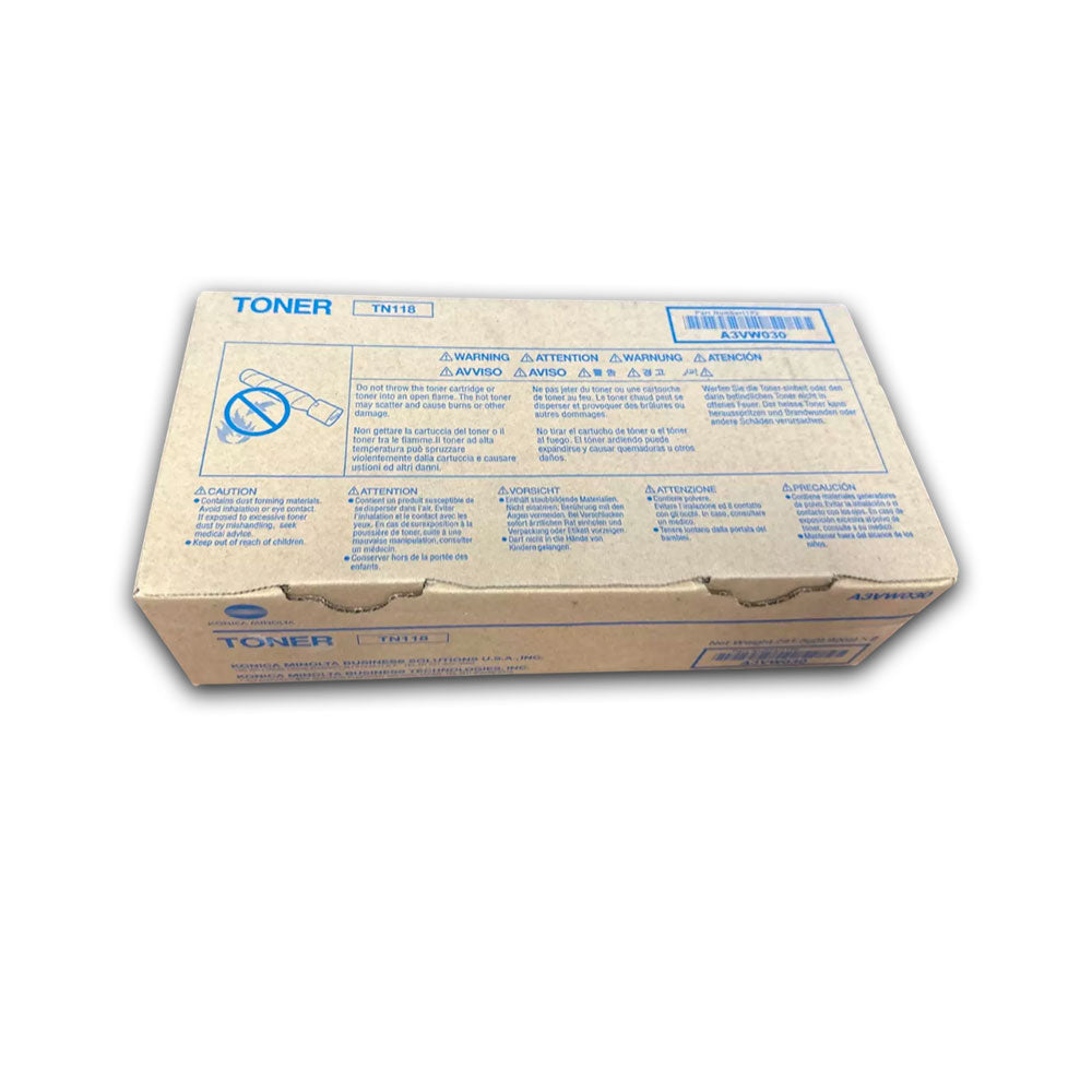 Toner Konica Minolta TN-118 Negro 12K pag 226 Original