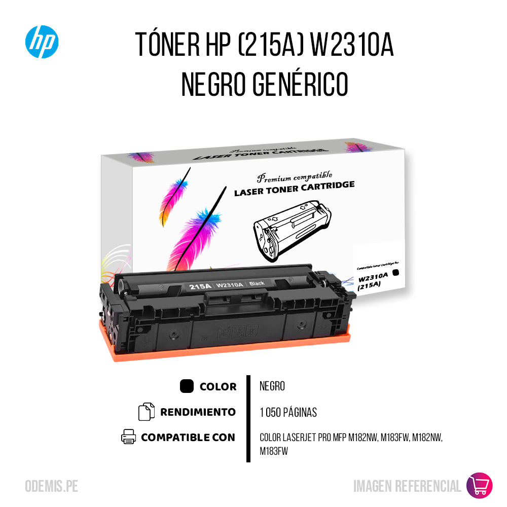 Toner Hp 215A Negro 1.05K Pág. M155A Compatible