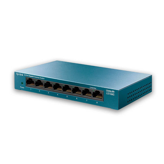 Switch Tp-Link LS108G 8 Puertos 10/100/1000Mbps