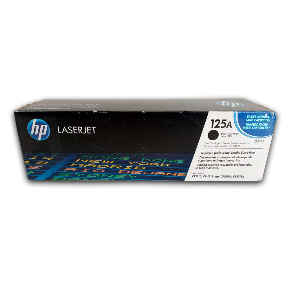 Toner Hp 125A Black Cb540A 2,2K Pág. CP1210 Original