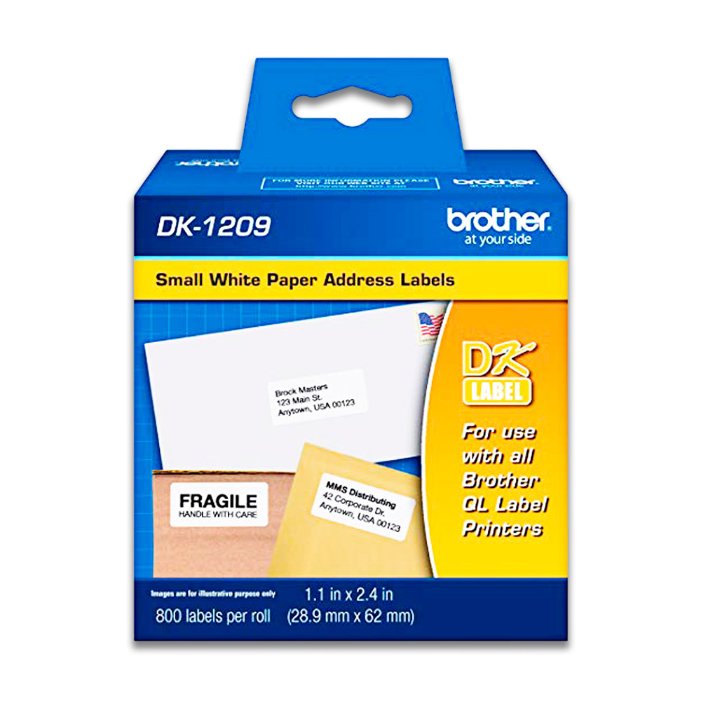 Cinta Brother Dk-1201 62mm x 30,4m. QL-800 Original