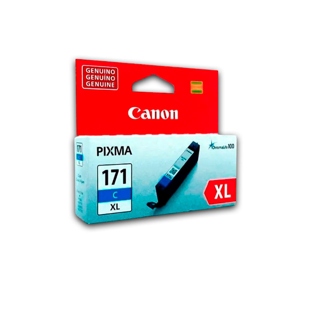 Tinta Canon Cli-171 Xl Cian 10.8ML MG5710 Original