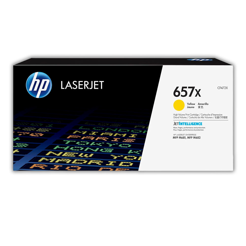 Toner Hp Cf472X (657X) Yellow M681, M682 23000 pág Original