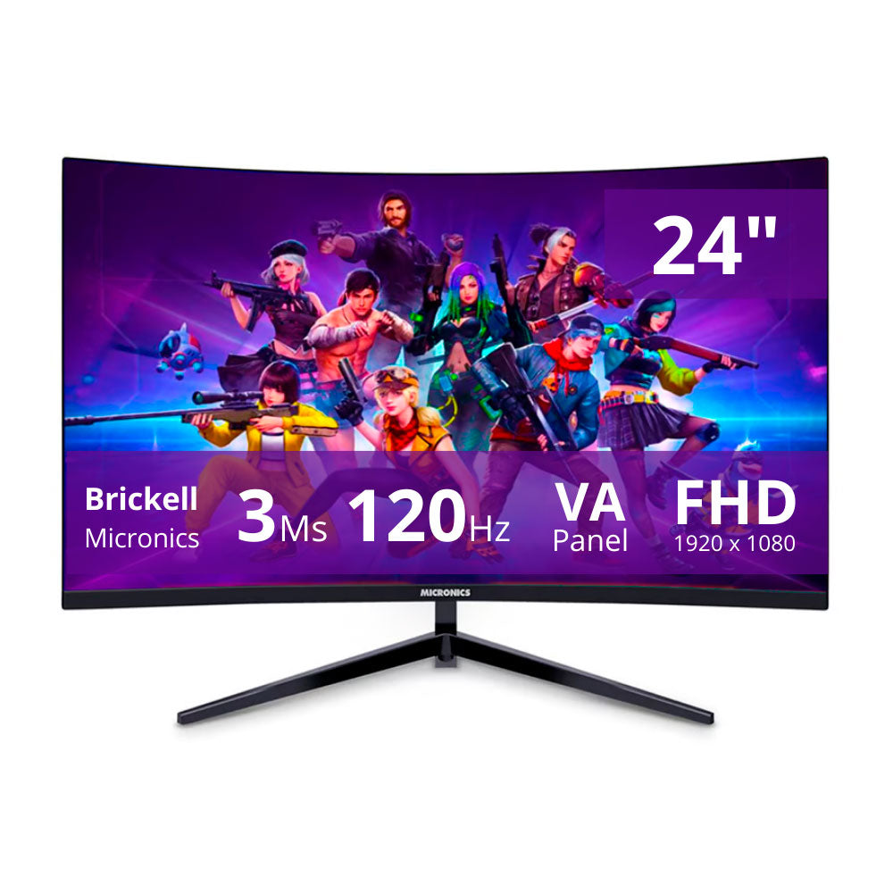 Monitor Micronics Curvo MIC DG24FC-75 24" FHD, 75Hz, 3ms