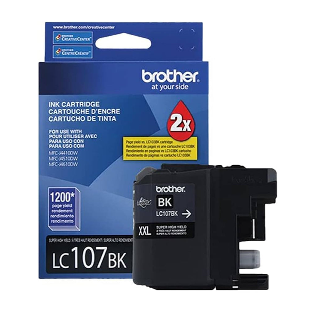 Tinta Brother Lc-107Bk Mfc-J4510Dw 1200 Pag