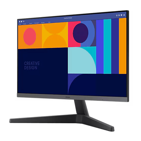 Monitor Samsung LS24C330GALXPE 24" FHD Essential S3 IPS Panel 100Hz HDMI DP - Negro