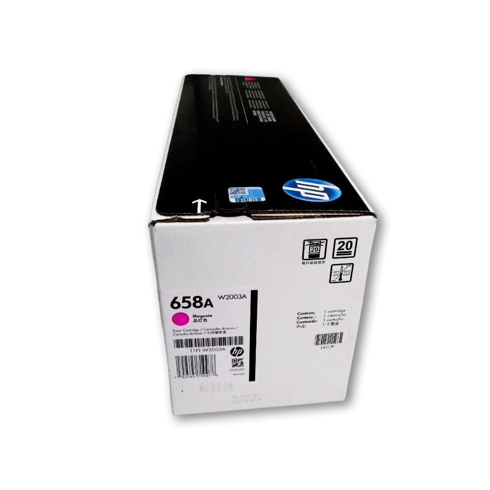 Toner Hp W2003A (658A) Magenta M776dn M776z 6,000 Pgs Original