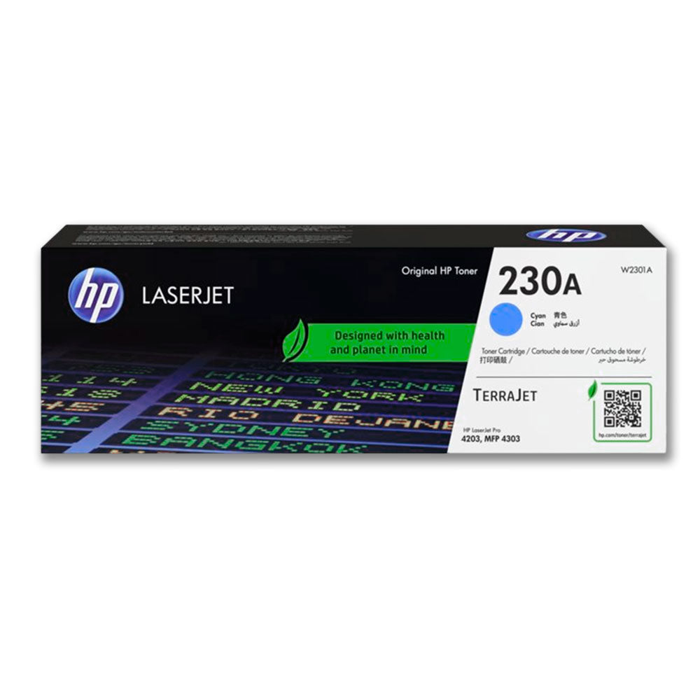 Toner Hp W2301A (230A) Cyan 4203 1,800 Pags Unico