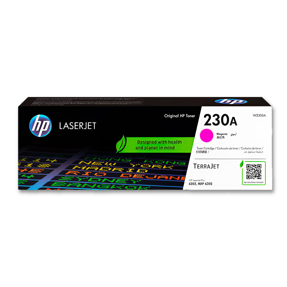 Nuevo Toner Hp W2303A (230A) 4201, 4203 Magenta 1,800 Pag