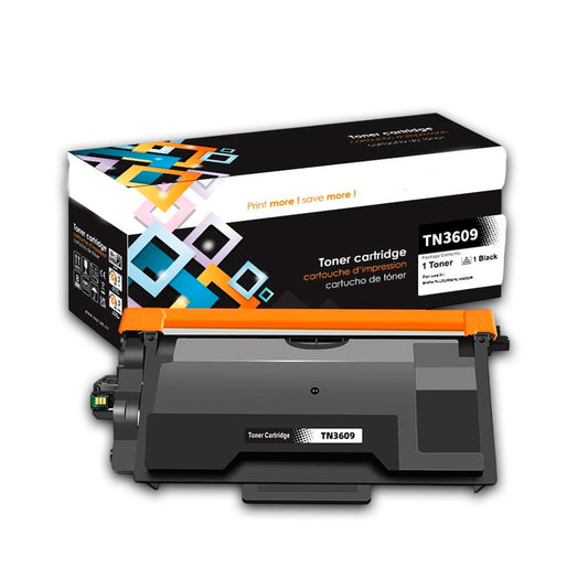 Toner Brother TN 3609 Negro 3.000 Pag HL-L5210DN Compatible