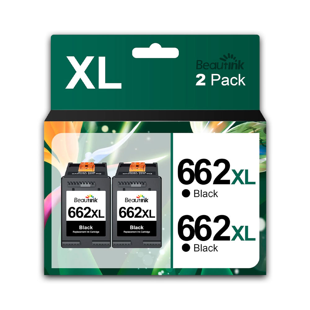 Pack de Tinta HP 662XL Negro y Tricolor para 1015, 2515 Compatible