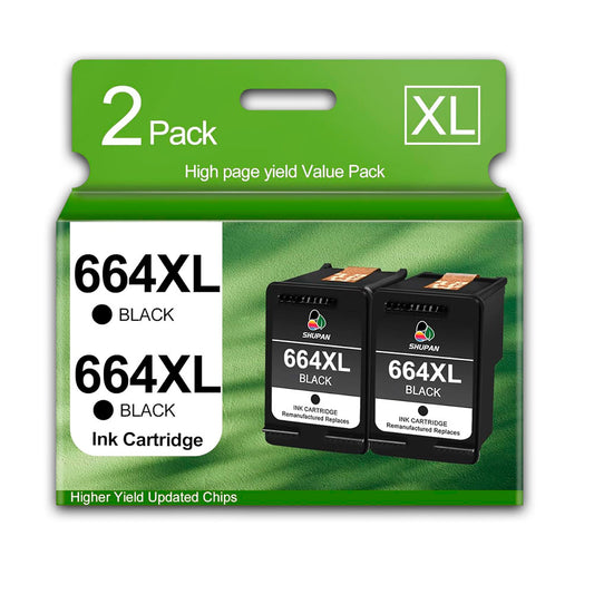 Pack de Tinta HP 664XL Negro y Tricolor para 1115, 2135 Compatible