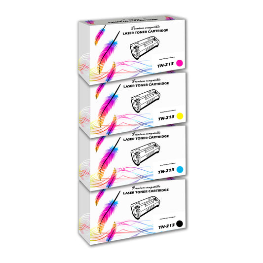 Kit de toner Brother TN-213 CYMK L3230, L3551CDW Compatible