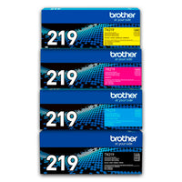 Kit de Toner Brother TN 219 Negro y colores MFC L3760Cdw Original