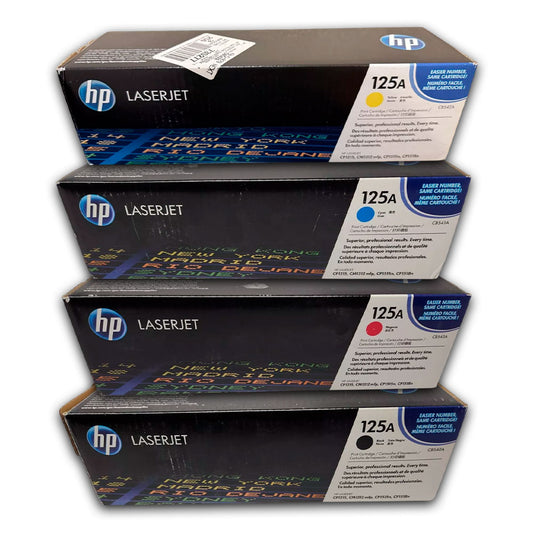 Kit de Toner HP 125A CYMK CP1210, CP1515n, CP1217 Original