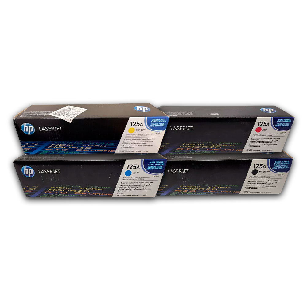 Kit de Toner HP 125A CYMK CP1210, CP1515n, CP1217 Original