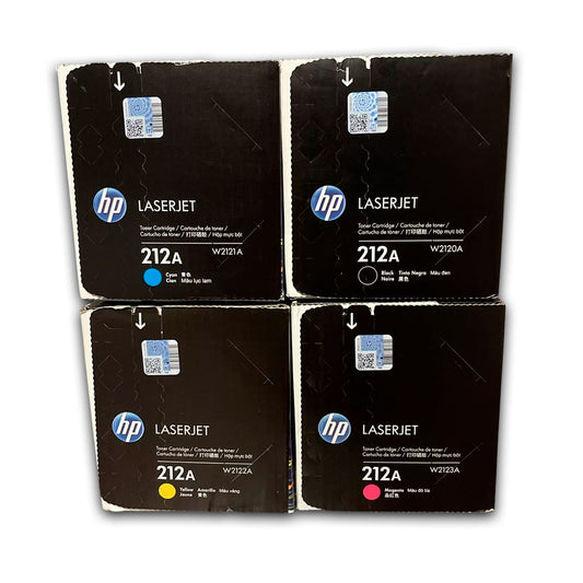 Kit de Toner HP 212A CYMK M578dn, M555dn, M554dn Original