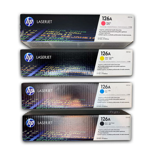 Kit de toner HP 126A CYMK CP1020, CP1025nw, M175nw Original