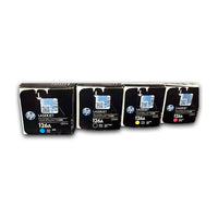 Kit de toner HP 126A CYMK CP1020, CP1025nw, M175nw Original