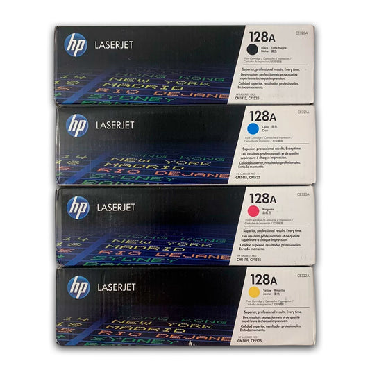 Kit de toner HP 128A CYMK CM1410, CM1415, CP1525NW Original