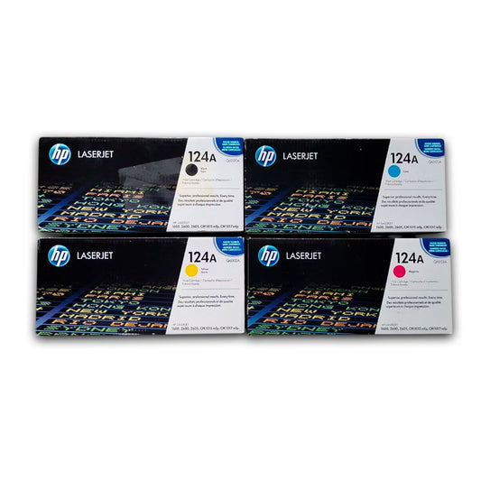 Kit de toner HP 124A CYMK 2605dn, CM1017, 1600 Original